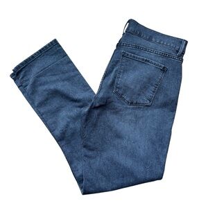 Blue Boyfriend Jeans with Relaxed Fit